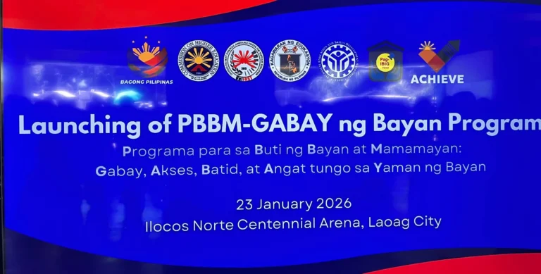 Launching of Bagong Pilipinas Merit Scholraship Program and Project 2026