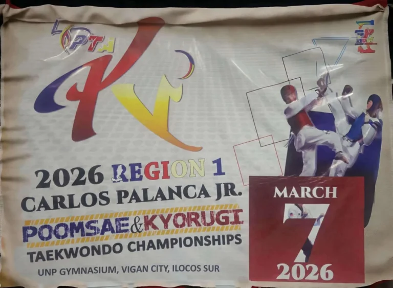2026 Carlos Palanca Jr. Poomsae & Kyurogi Taekwondo Championships